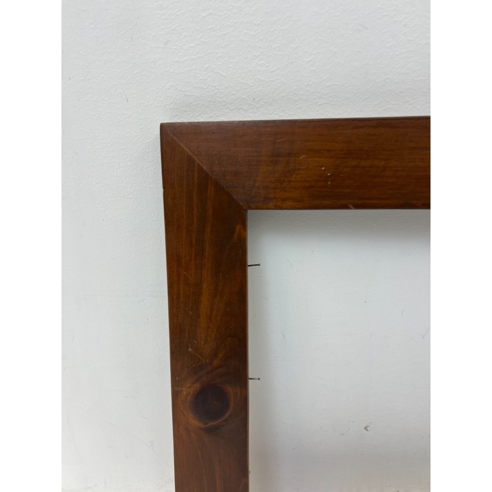 Vintage Wood Picture Frame Display Wall Decor SOLID PINE Rustic Fits 11" x 11" - Picture 2 of 11